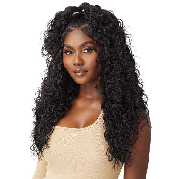 Outre Human Hair Blend 5x5 Lace Closure Wig - HHB MALAYSIAN DEEP 26" - Image 3
